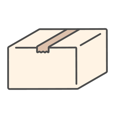 梱包して待つだけ