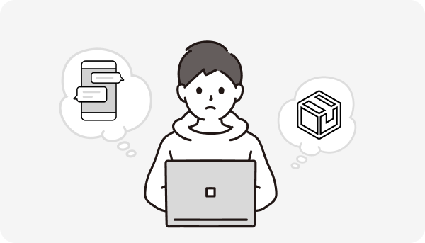 出品・取引・発送など全て自分で対応