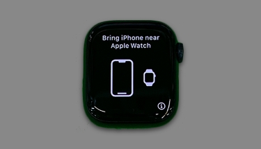 アップルウォッチ初期化完了