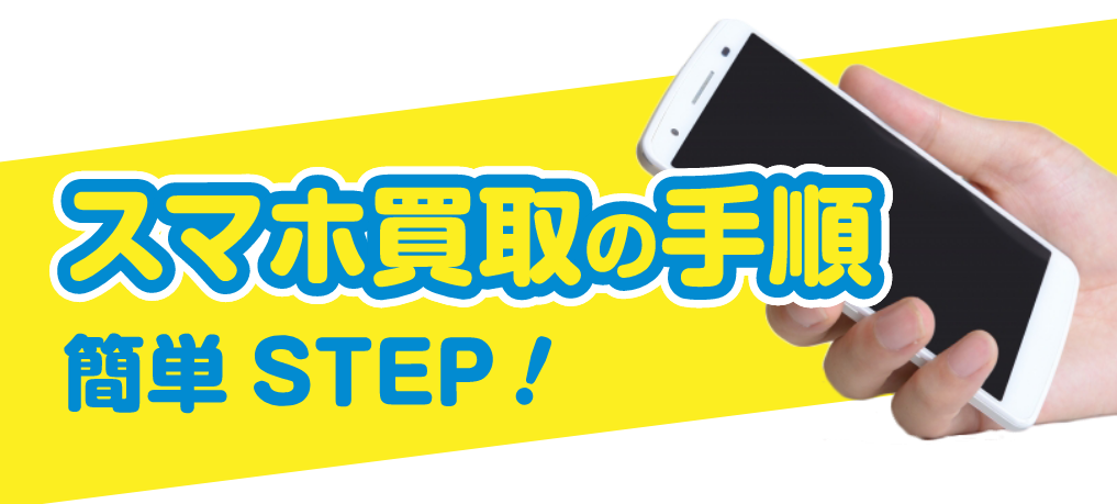 スマホ買取手順 アイキャッチ