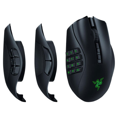 RAZER Naga V2 Pro [有線/無線/USB/2.4Ghz/Bluetooth]