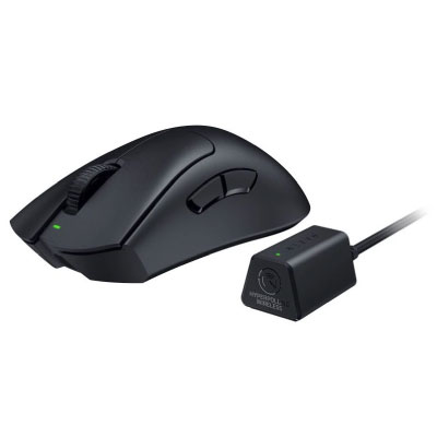 Razer DeathAdder V3 Pro HyperPolling Wireless Dongle Bundle [有線/無線/USB/2.4Ghz]